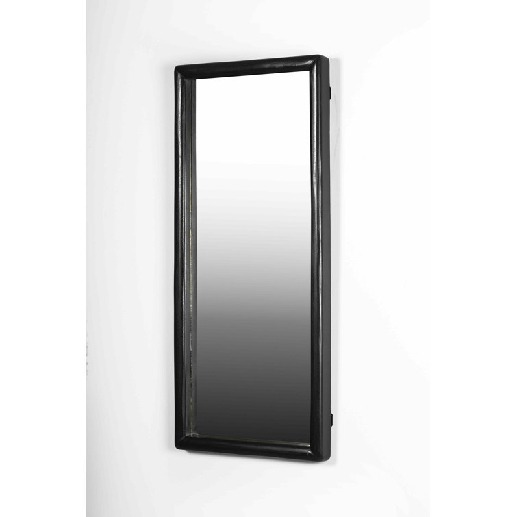 Foundry Select Rectangle Wood Wall Mirror Wayfair